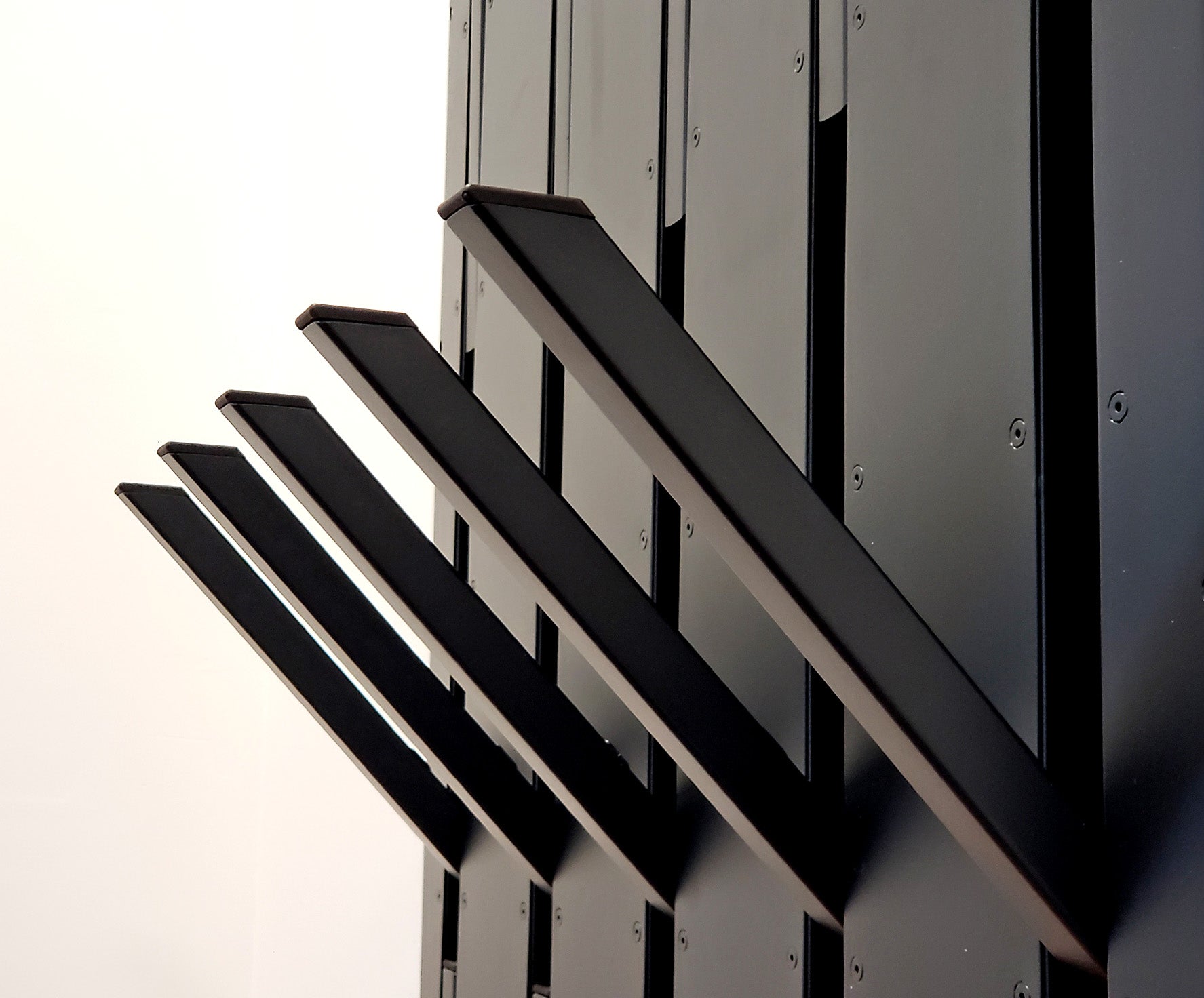 Close up photo of pegs on a Puelche Dryer